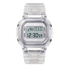 Load image into Gallery viewer, New Fashion Transparent Digital Watch Square Women Watches Sports Electronic Wrist Watch Reloj Mujer Clock Dropshipping
