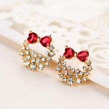 Load image into Gallery viewer, Korean Retro Asymmetric Butterfly Imitation Pearl Earrings Fashion Round Flower Brincos Long Statement Wings Earrings Jewelry
