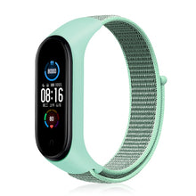 Load image into Gallery viewer, Nylon Strap for mi band 5 Bracelet Sport loop watch Belt pulsera correa Miband strap Wristband for xiaomi Mi band 6 4 3 Bracelet
