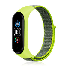 Load image into Gallery viewer, Nylon Strap for mi band 5 Bracelet Sport loop watch Belt pulsera correa Miband strap Wristband for xiaomi Mi band 6 4 3 Bracelet
