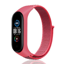Load image into Gallery viewer, Nylon Strap for mi band 5 Bracelet Sport loop watch Belt pulsera correa Miband strap Wristband for xiaomi Mi band 6 4 3 Bracelet
