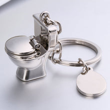 Load image into Gallery viewer, Creative gift car metal keychain turbo gear hub pendant brake disc shock absorber Pendant

