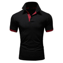 Load image into Gallery viewer, Summer short Sleeve Polo Shirt men fashion polo shirts casual Slim Solid color business men's polo shirts men's clothing
