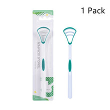 Load image into Gallery viewer, Y-Kelin Sales Silicone Tongue Scraper Brush Cleaning  Food Grade Single Oral Care To Keep Fresh Breath 3Color Pack No.1

