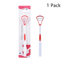 Load image into Gallery viewer, Y-Kelin Sales Silicone Tongue Scraper Brush Cleaning  Food Grade Single Oral Care To Keep Fresh Breath 3Color Pack No.1
