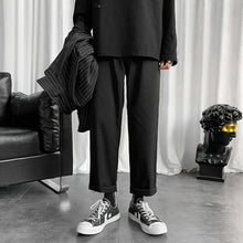 Load image into Gallery viewer, LAPPSTER Mens Black Korean Harem Pants 2021 Japanese Streetwear Joggers Harajuku Sweatpants Hip Hop Casual Trousers Plus Size
