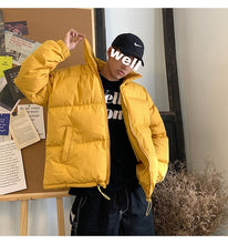 Load image into Gallery viewer, LAPPSTER Men Harajuku Colorful Bubble Coat Winter Jacket 2021 Mens Streetwear Hip Hop Parka Korean Black Clothes Puffer Jackets
