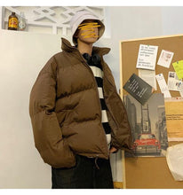 Load image into Gallery viewer, LAPPSTER Men Harajuku Colorful Bubble Coat Winter Jacket 2021 Mens Streetwear Hip Hop Parka Korean Black Clothes Puffer Jackets
