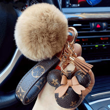 Load image into Gallery viewer, Original Cartoon Kawaii Keychain Cute Bag Pendant Fashion Couples Accessories Personality Car Plush Keychain KeyDecorative Hooks
