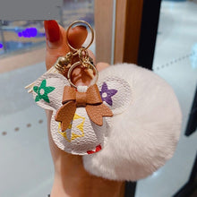 Load image into Gallery viewer, Original Cartoon Kawaii Keychain Cute Bag Pendant Fashion Couples Accessories Personality Car Plush Keychain KeyDecorative Hooks
