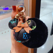 Load image into Gallery viewer, Original Cartoon Kawaii Keychain Cute Bag Pendant Fashion Couples Accessories Personality Car Plush Keychain KeyDecorative Hooks

