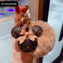 Load image into Gallery viewer, Original Cartoon Kawaii Keychain Cute Bag Pendant Fashion Couples Accessories Personality Car Plush Keychain KeyDecorative Hooks
