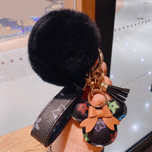 Load image into Gallery viewer, Original Cartoon Kawaii Keychain Cute Bag Pendant Fashion Couples Accessories Personality Car Plush Keychain KeyDecorative Hooks
