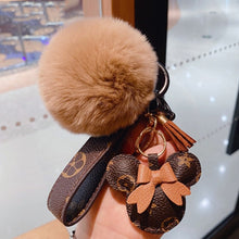Load image into Gallery viewer, Original Cartoon Kawaii Keychain Cute Bag Pendant Fashion Couples Accessories Personality Car Plush Keychain KeyDecorative Hooks
