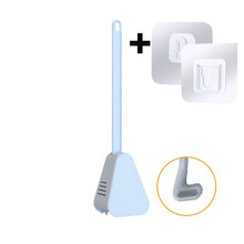 Load image into Gallery viewer, Golf Silicone Toilet Brushes With Holder Set Long Handled Toilet Cleaning Brush Black Modern Hygienic Bathroom Accessories
