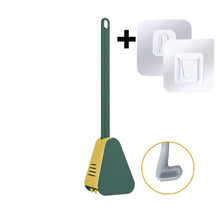 Load image into Gallery viewer, Golf Silicone Toilet Brushes With Holder Set Long Handled Toilet Cleaning Brush Black Modern Hygienic Bathroom Accessories
