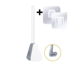 Load image into Gallery viewer, Golf Silicone Toilet Brushes With Holder Set Long Handled Toilet Cleaning Brush Black Modern Hygienic Bathroom Accessories
