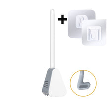 Load image into Gallery viewer, Golf Silicone Toilet Brushes With Holder Set Long Handled Toilet Cleaning Brush Black Modern Hygienic Bathroom Accessories
