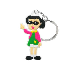 Load image into Gallery viewer, 1pcs PVC Pendant Keychain Action Key Ring Holder Kid Gift Trinkets Accessory Jewelry  Key Chain for Car Keys Decoration
