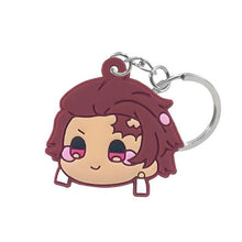 Load image into Gallery viewer, 1pcs PVC Pendant Keychain Action Key Ring Holder Kid Gift Trinkets Accessory Jewelry  Key Chain for Car Keys Decoration
