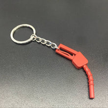 Load image into Gallery viewer, Creative gift car metal keychain turbo gear hub pendant brake disc shock absorber Pendant
