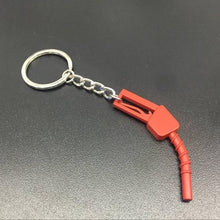 Load image into Gallery viewer, Creative gift car metal keychain turbo gear hub pendant brake disc shock absorber Pendant
