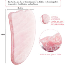 Load image into Gallery viewer, Natural Jade Face Massager Gua sha Scraper Board Facial Guasha Meridian Muscle Relaxation Skin Lifting Face Thin Gouache Scraper
