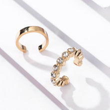 Load image into Gallery viewer, 2021 New Fashion Pearl Ear Cuff Bohemia Stackable C Shaped CZ Rhinestone Small Earcuffs Clip Earrings for Women Wedding Jewelry
