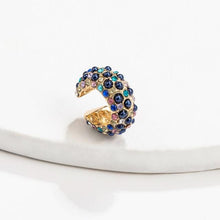 Load image into Gallery viewer, 2021 New Fashion Pearl Ear Cuff Bohemia Stackable C Shaped CZ Rhinestone Small Earcuffs Clip Earrings for Women Wedding Jewelry
