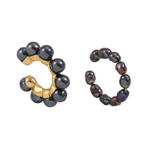 Load image into Gallery viewer, 2021 New Fashion Pearl Ear Cuff Bohemia Stackable C Shaped CZ Rhinestone Small Earcuffs Clip Earrings for Women Wedding Jewelry
