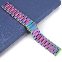 Load image into Gallery viewer, 18mm 22mm 20mm 24mm Band Strap For Samsung Galaxy Watch 3 42 46mm gear S3 Active2 Steel for Huawei GT 2 Xiaomi Amazfit BIP GTR 2
