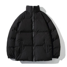 Load image into Gallery viewer, Winter Jacket Men Parkas Thicken Warm Coat Mens Stand Collar Jackets Solid Color Parka Coat Women Fashion New Streetwear 5XL
