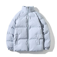 Load image into Gallery viewer, Winter Jacket Men Parkas Thicken Warm Coat Mens Stand Collar Jackets Solid Color Parka Coat Women Fashion New Streetwear 5XL
