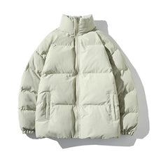 Load image into Gallery viewer, Winter Jacket Men Parkas Thicken Warm Coat Mens Stand Collar Jackets Solid Color Parka Coat Women Fashion New Streetwear 5XL

