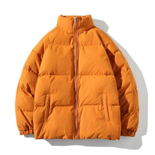 Load image into Gallery viewer, Winter Jacket Men Parkas Thicken Warm Coat Mens Stand Collar Jackets Solid Color Parka Coat Women Fashion New Streetwear 5XL
