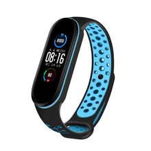 Load image into Gallery viewer, Strap For Xiaomi Mi Band 4 3 5 6 watch band Creative graffiti style Silicone bracelet replacement For XiaoMi band 4 5 Wristband
