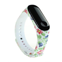 Load image into Gallery viewer, Strap For Xiaomi Mi Band 4 3 5 6 watch band Creative graffiti style Silicone bracelet replacement For XiaoMi band 4 5 Wristband
