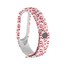 Load image into Gallery viewer, Strap For Xiaomi Mi Band 4 3 5 6 watch band Creative graffiti style Silicone bracelet replacement For XiaoMi band 4 5 Wristband
