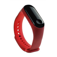 Load image into Gallery viewer, Strap For Xiaomi Mi Band 4 3 5 6 watch band Creative graffiti style Silicone bracelet replacement For XiaoMi band 4 5 Wristband
