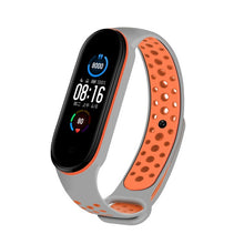 Load image into Gallery viewer, Strap For Xiaomi Mi Band 4 3 5 6 watch band Creative graffiti style Silicone bracelet replacement For XiaoMi band 4 5 Wristband
