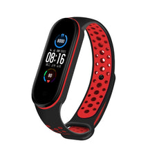 Load image into Gallery viewer, Strap For Xiaomi Mi Band 4 3 5 6 watch band Creative graffiti style Silicone bracelet replacement For XiaoMi band 4 5 Wristband
