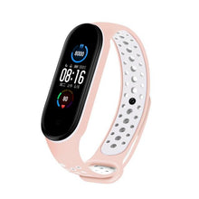 Load image into Gallery viewer, Strap For Xiaomi Mi Band 4 3 5 6 watch band Creative graffiti style Silicone bracelet replacement For XiaoMi band 4 5 Wristband
