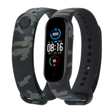 Load image into Gallery viewer, Strap For Xiaomi Mi Band 4 3 5 6 watch band Creative graffiti style Silicone bracelet replacement For XiaoMi band 4 5 Wristband
