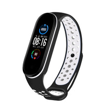 Load image into Gallery viewer, Strap For Xiaomi Mi Band 4 3 5 6 watch band Creative graffiti style Silicone bracelet replacement For XiaoMi band 4 5 Wristband
