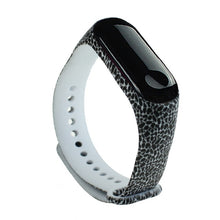 Load image into Gallery viewer, Strap For Xiaomi Mi Band 4 3 5 6 watch band Creative graffiti style Silicone bracelet replacement For XiaoMi band 4 5 Wristband
