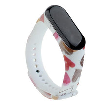 Load image into Gallery viewer, Strap For Xiaomi Mi Band 4 3 5 6 watch band Creative graffiti style Silicone bracelet replacement For XiaoMi band 4 5 Wristband
