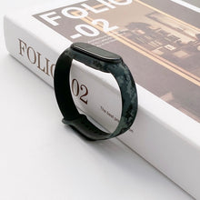 Load image into Gallery viewer, Strap For Xiaomi Mi Band 4 3 5 6 watch band Creative graffiti style Silicone bracelet replacement For XiaoMi band 4 5 Wristband
