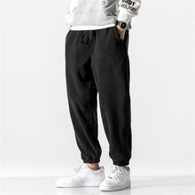 Load image into Gallery viewer, New Loose Jogging Pants Men 2020 New Fashion Fleece Autumn Winter Warm Sweatpants Male Outdoor Straight Trousers Pantalon Hommes
