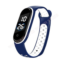 Load image into Gallery viewer, Fashion Sports Watch For Kids Children Waterproof Led Digital Watch Ultra-light Silicone Strap Teen Boys Girls WristWatch Unisex
