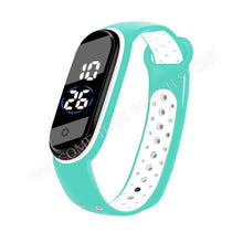 Load image into Gallery viewer, Fashion Sports Watch For Kids Children Waterproof Led Digital Watch Ultra-light Silicone Strap Teen Boys Girls WristWatch Unisex
